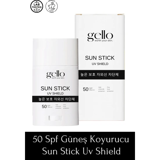 Gello Güneş Koruyucu Stick - Sun Stick Uv Shield