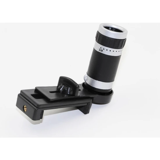 Epilons 8X18 Zoom Teleskop Telefon Kamera Lensi Mini El Dürbünü