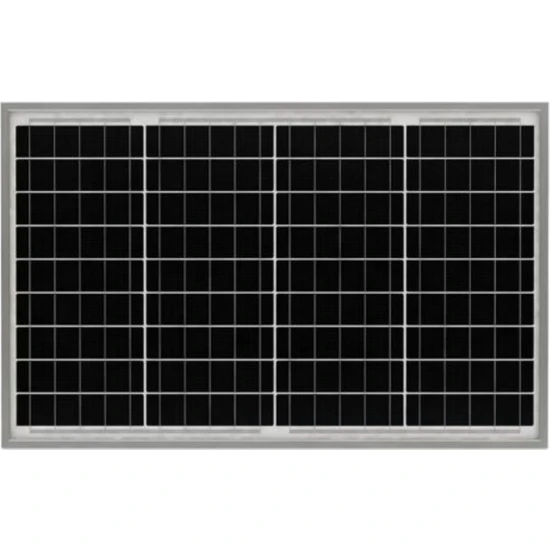 CHN Solar Güneş Paneli 50W-12V Monokristal Güneş Paneli