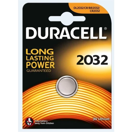 Duracell 2032 DL/CR Pil 3 V Lityum - 1 Adet