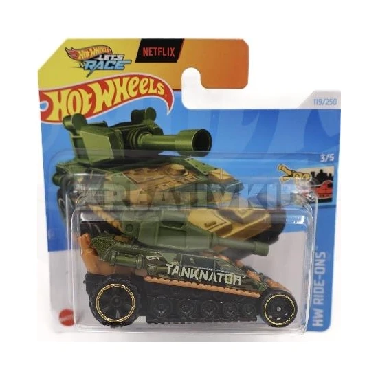 Hot Wheels Tekli Arabalar Tanknator HTC39