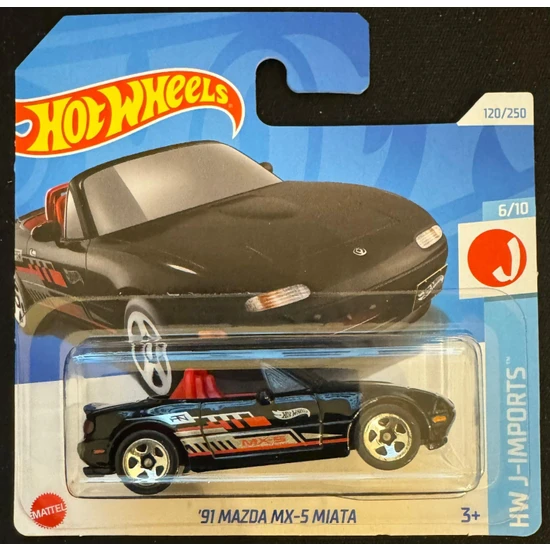 Hot Wheels Tekli Arabalar '91 Mazda Mx-5 Miata HTC47