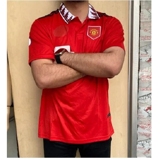 Bite Nose Manchester United Ronaldo Cr7 Yetişkin T-Shirt Halı Saha Forması