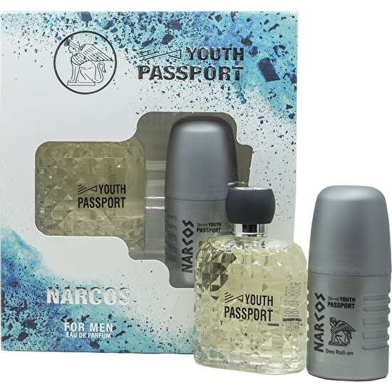Youth Passport Narcos Edp 100 ml + Deodorant Roll-On 60 ml Erkek Parfüm Seti
