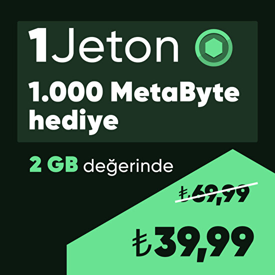 Metabyte 1.000 Metabyte + 1 Jeton