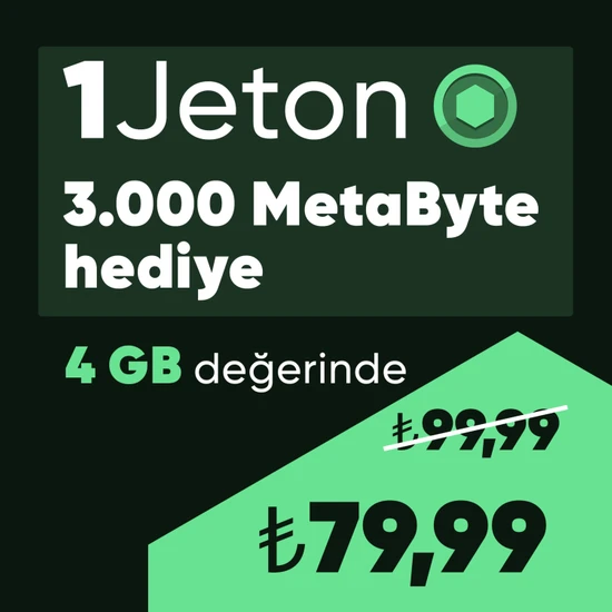Metabyte 3.000 Metabyte + 1 Jeton