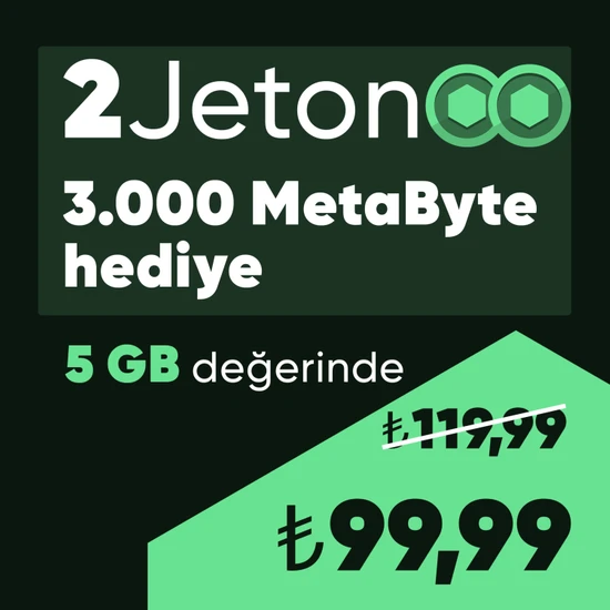 Metabyte 3.000 Metabyte + 2 Jeton