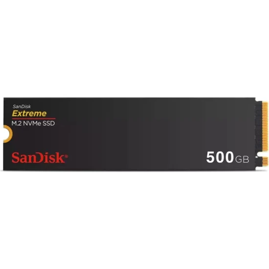 Sandisk Extreme 500GB 5000MB-4000MB/S M.2 Pcıe Gen 4.0 Nvme SSD SDSSDX3N-500G-G26