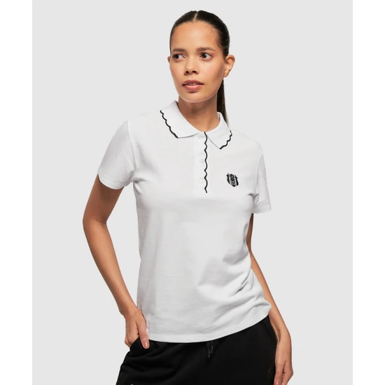Krtlyvs Beşiktaş Kadın Polo T-Shirt 8323240T3