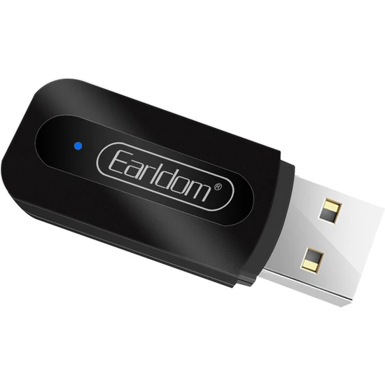 Earldom M22 Bluetooth 5.0 USB Aux Dönüştürücü - Siyah 346109