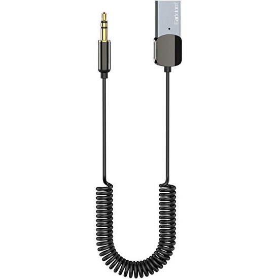 Earldom M64 Tak Çalıştır USB To 3.5mm Esnek Aux Kablo - Siyah 346109