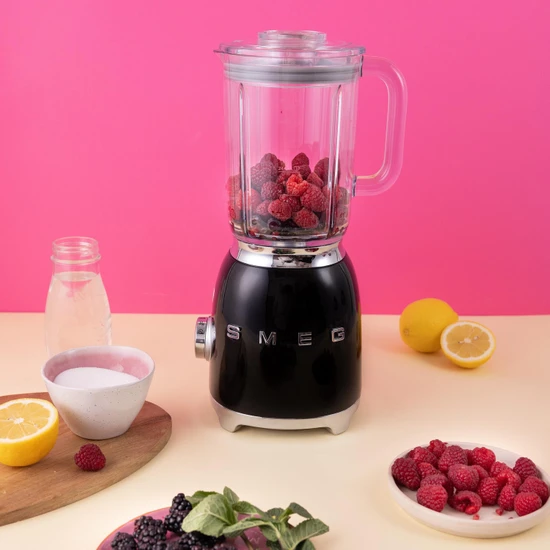 Smeg 50's Stlye BLF03BLEU Siyah Smoothie Blender