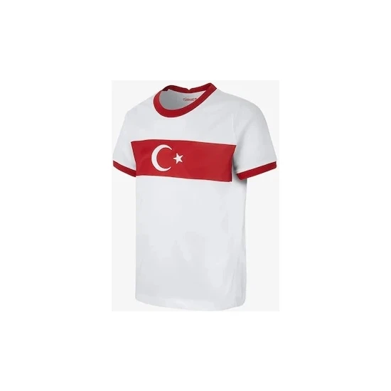 Bite Nose Türkiye Beyaz Milli Takım Yetişkin T-Shirt Halısaha Forması