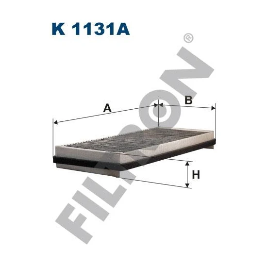 Filtron Aktif Karbonlu Kabin FILTRESI--GE-K1131A