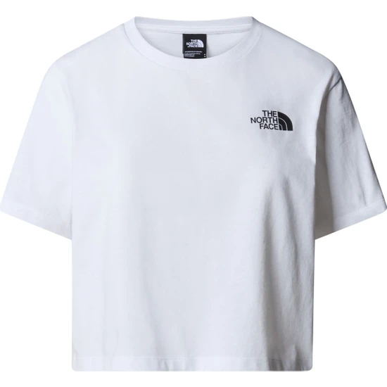 The North Face W Sımple Dome Cropped Slım Tee Bayan T-Shirt NF0A87U4FN41