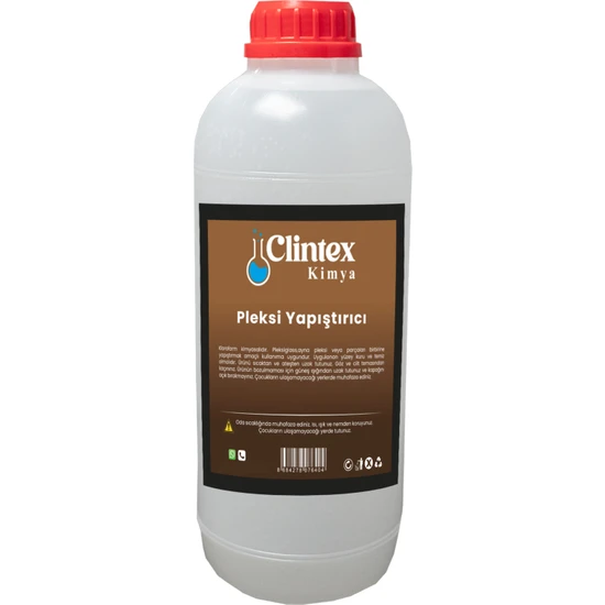 Clintex Kimya Pleksi Yapıştırıcı Ince Kloroform 1.250 kg