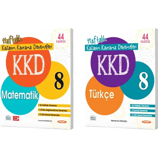 Fenomen Yayıncılık Lgs 8. Sınıf Haftalık Kkd Matematik ve Türkçe
