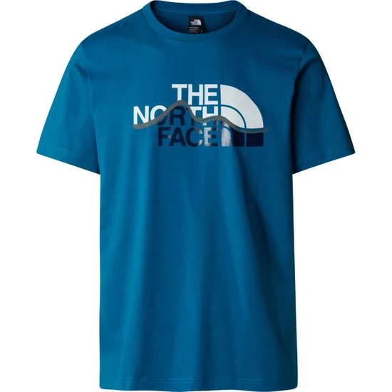 The North Face M S/s Mountaın Lıne Tee Erkek T-Shirt NF0A87NTRBI1