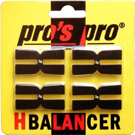 Pro's Pro Pros Pro H Balancer 4lü Tenis Raketi Dengeleyici Ağırlık Bant H126A