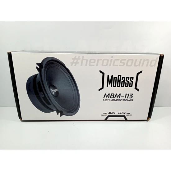 Mobass 13CM Midrange – Mobass MBM-113 Midrange Hoparlör – Prof Midrange 13CM