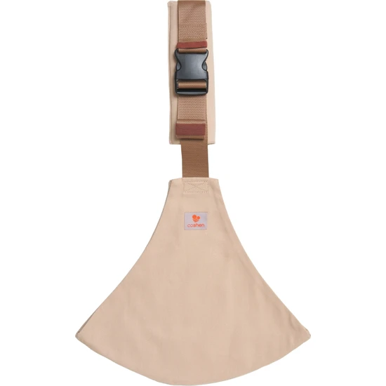 Coshen Bebek Çocuk Taşıyıcı Portbebe Sling 9 - 48 Ay, Bej, %100 Pamuk, Coshen