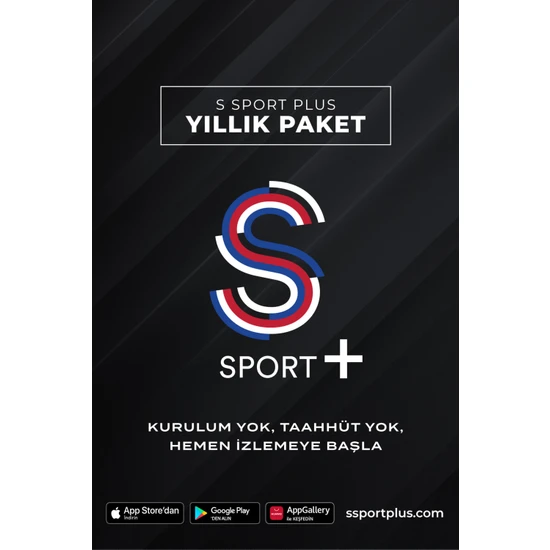 S Sport Plus 1 Yıllık Paket