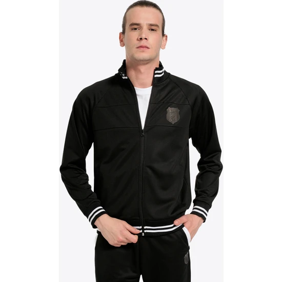 Krtlyvs Beşiktaş Erkek Fermuarlı Sweatshirt 7323255T3