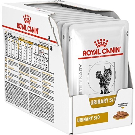 Royal Canin Urinary S/o 85G Pouch 12 Li Kutu