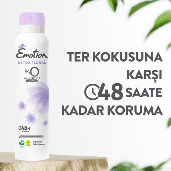Emotion Detox Floral Deodorant 6X150ML Fiyatı Taksit Seçenekleri