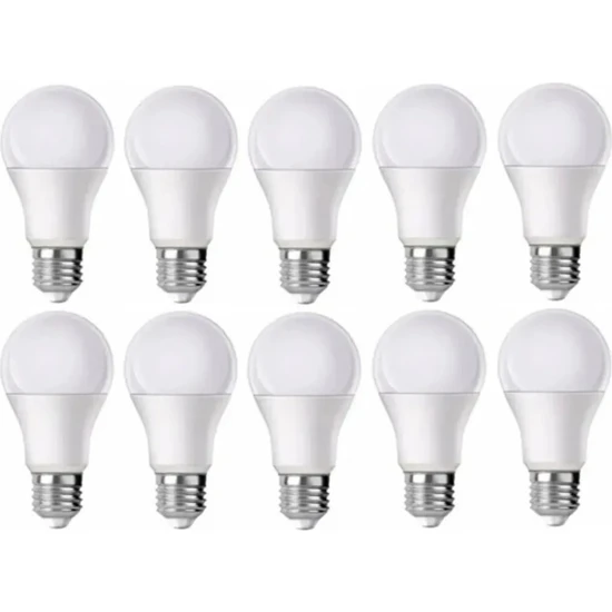 Uzlight 10 W (75W) LED Ampul Beyaz Işık (10 Adet)