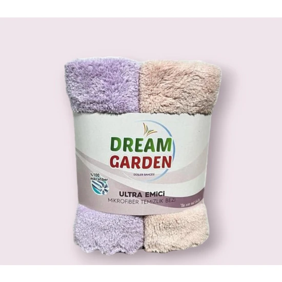 Dream Garden Mikrofiber   2 Li Temizlik Bezi