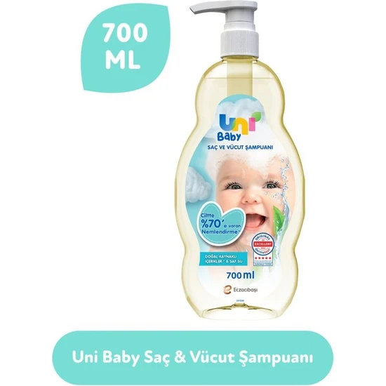 Uni Baby Unibaby Şampuan&bebek Temzileme Pamugu