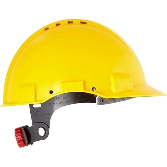 BBU Safety Cng 600 Vidalı Iş Güvenliği Bareti - Sarı(3 Ad)