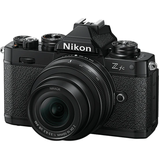 Nikon Z Fc Lens Kit W/16-50 Aynasız Fotoğraf Makinesi Siyah