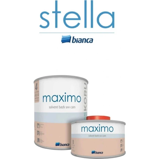 Bianca Stella Maximo Solvent Bazlı Sıvı Cam - Parlak