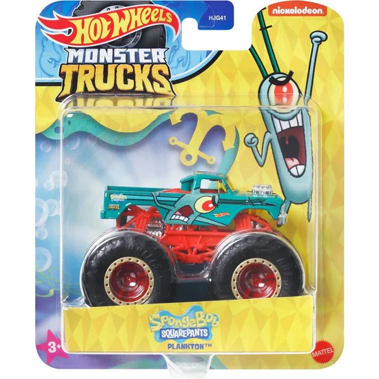 Hot Wheels Monster Trucks Gösteri Dünyası Temalı 1:24 Arabalar HWN80