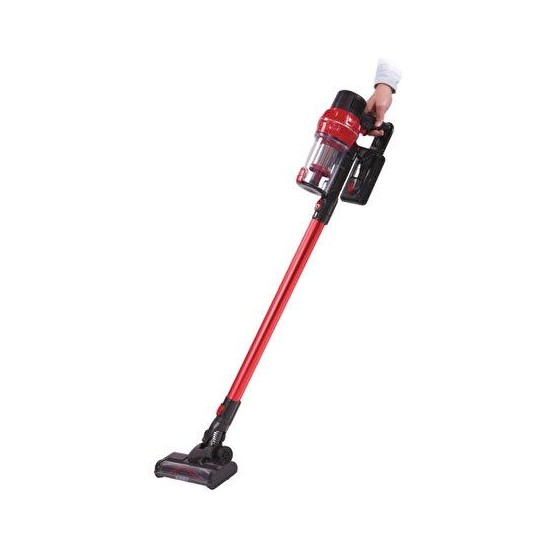 Kiwi KVC-4040 Kablosuz Dikey Süpürge Kırmızı 1,6 L Toz Haznesi ve Turbo Başlık ile Güçlü Emiş
