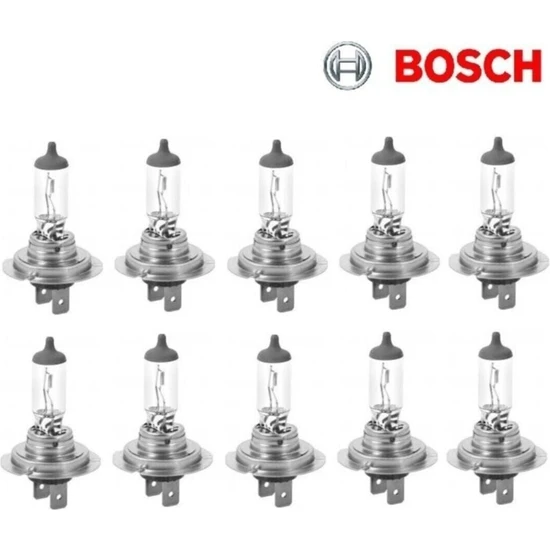 Bosch H7 12V 55W Far Ampulü 10 Adet
