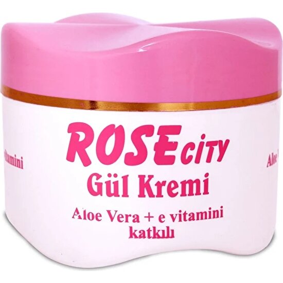 Rose City Gül Kremi Aloe Vera + E Vitamini 230 ml