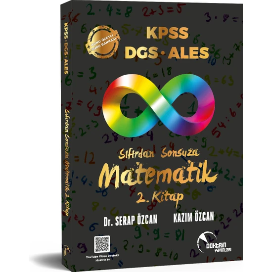 Doktrin Yayınları KPSS / DGS / Ales Sıfırdan Sonsuza Matematik-2 Konu Özetli Soru Bankası