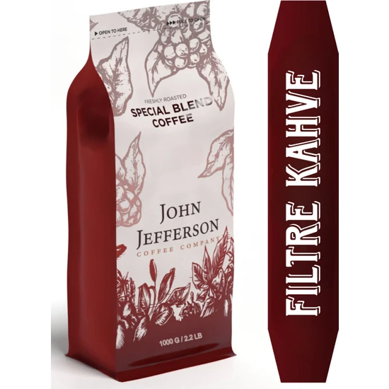 John Jefferson Special Filtre Kahve 1000 gr