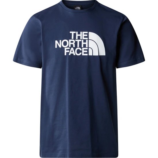 The North Face M S/s Easy Tee Erkek Lacivert Tshirt NF0A87N58K21