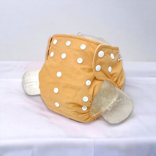 Bezhane Baby Ybb Yıkanabilir Bebek Bezi Kavuniçi Renk Çıt ÇITLI(3KG-12KG)