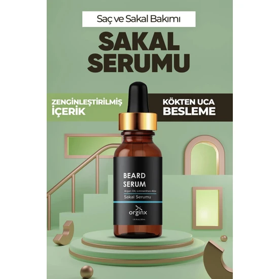 Embeauty Dolgunlaştırıcı Canlandırıcı Saç Sakal Serumu 50 ml