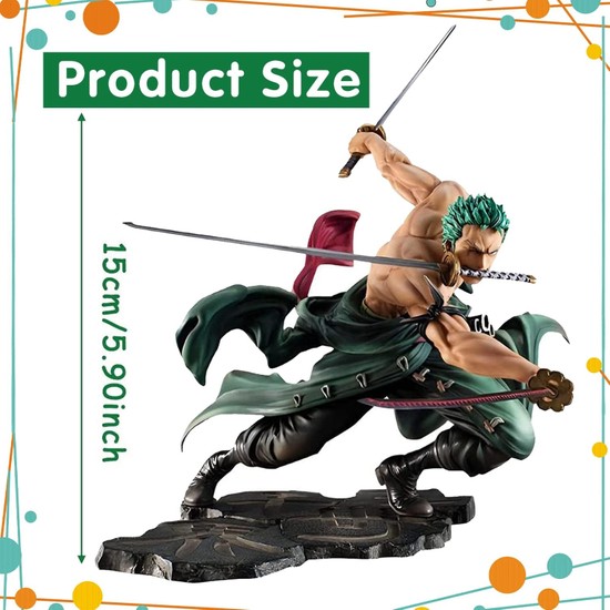 FBHTX Roronoa Zoro Anime Figure, Anime Action Figure Rorono Fiyatı