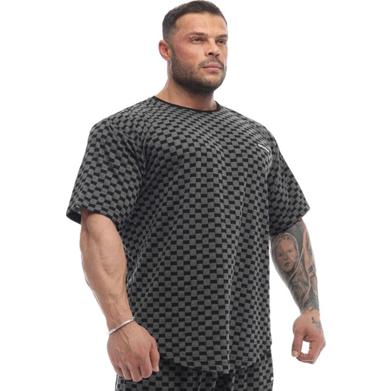 T-Shirt De Sport BGSM Ragtop 3292 - Coupe Athlétique Homme, Rouge, Neuf Avec Étiquettes