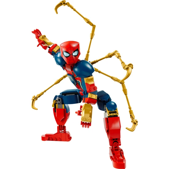 Lego®️ Marvel Iron Örümcek Adam Yapım Figürü 76298 - 8 Yaş ve Üzeri Süper Kahraman Seven Çocuklar Için Koleksiyonluk Yaratıcı Oyuncak Yapım Seti (303 Parça)