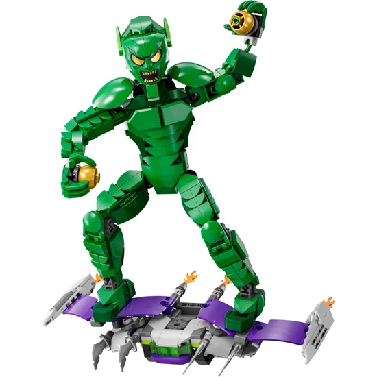 LEGO Lego®️ Marvel Green Goblin Yapım Figürü 76284 - 8 Yaş ve Üzeri Süper Kahraman Seven Çocuklar Için Yaratıcı Oyuncak Yapım Seti (471 Parça)