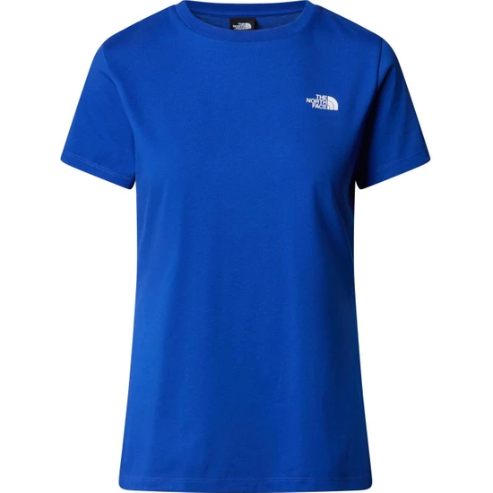 The North Face W S/s Sımple Dome Slım Tee Bayan T-Shirt NF0A87NHCZ61