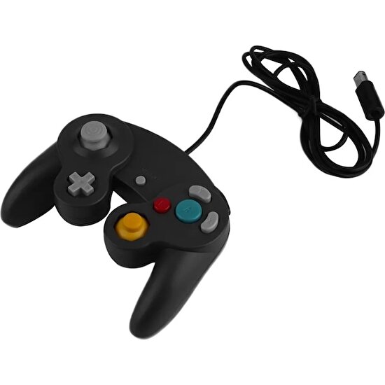 Vigortrading Siyah-Gamepads Oyun Denetleyicisi Gamepad Joystick Wii Gamecube Için Nintendo Için Beş Renk (Yurt Dışından)